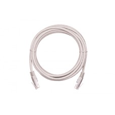 Шнур коммутационный NETLAN U/UTP 4 пары, Кат.5е (Класс D), 100МГц, 2хRJ45/8P8C, T568B, заливной, многожильный, BC (чистая медь), LSZH нг(B)-HF, серый, 3м, уп-ка 10шт. NETLAN EC-PC4UD55B-BC-LSZH-030-GY-10
