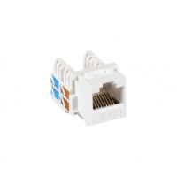 Модуль-вставка типа Keystone NETLAN EC-UKJ-UE2-WT-10