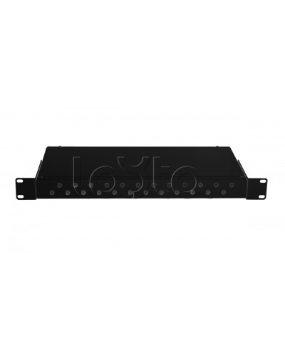 Оптический кросс 19 Essential Line, 1U, до 24 FC/ST портов, стальной, черный NIKOMAX (NMF-RP24FC-WS-ES-1U-BK) в Ижевске Кросс оптический Pintop.ru