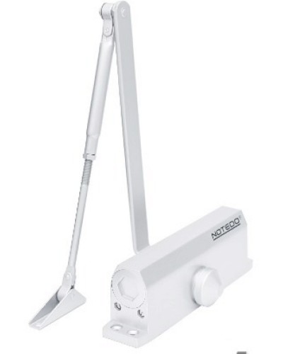 Доводчик NOTEDO DC-150 EN4/5/6 (белый) в Ижевске Доводчики Pintop.ru