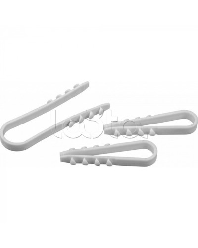 Дюбель-хомут Navigator 82 311 NCU-19-25-65-100-WH (100 шт/упак) в Ижевске Крепеж: Дюбели, шурупы, саморезы Pintop.ru