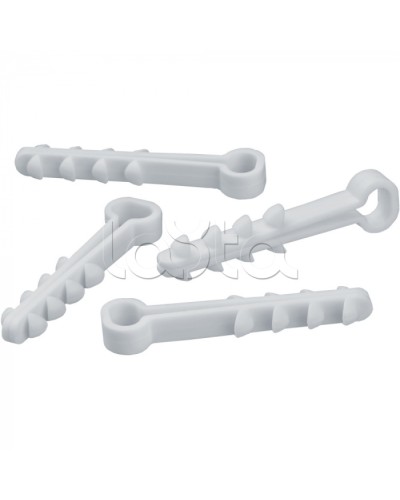 Дюбель-хомут Navigator 93 750 NCU-F-5-10-45-100-WH (100 шт/упак) в Ижевске Крепеж: Дюбели, шурупы, саморезы Pintop.ru