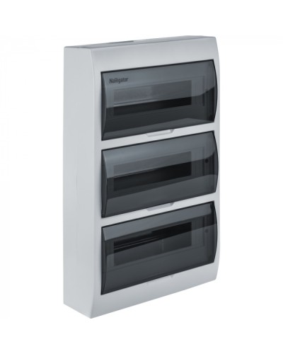 Коробка Navigator 93 800 NSS-DBW-36-WH-IP41 в Ижевске Боксы для автоматов Pintop.ru