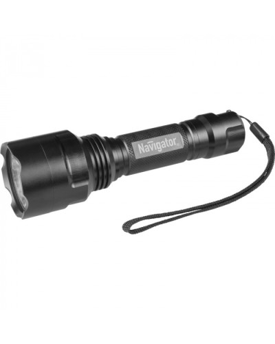 Фонарь Navigator 71 583 NPT-P03-18650 аллюм. проф. 1 CREE LEDx10Вт. Акк. 3.7В 2А в Ижевске Источники света(Лампы) Pintop.ru