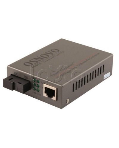 Медиаконвертер оптический OSNOVO OMC-100-21S5b в Ижевске Медиаконвертеры Pintop.ru