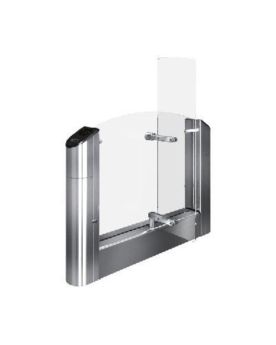 Модуль турникета крайний с высокими створками и картоприемником Oxgard Praktika T-04-SMTК-R-660(Mifare) в Ижевске Турникеты Pintop.ru