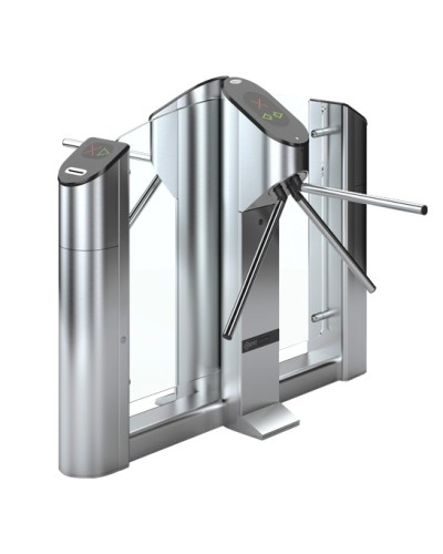 Турникет моторизованный двухсторонний с картоприемником Oxgard Praktika Т-03-DК-2R (Mifare) в Ижевске Турникеты Pintop.ru