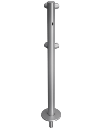 Стойкаограждения съемная L-образная Oxgard ВЗР 1996Р.21-05 в Ижевске Ограждения Pintop.ru