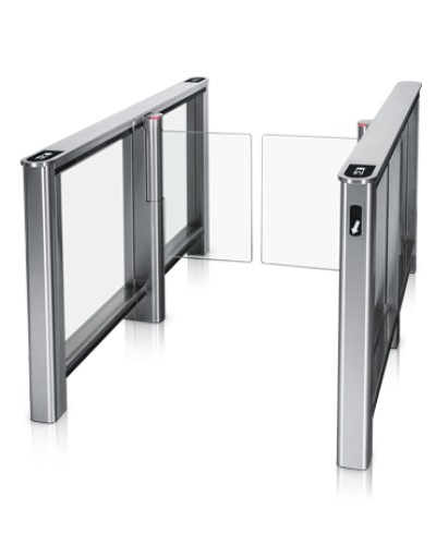 Турникет PERCo-ST-01 с крышками из нерж. стали со створками Створки шириной 425 мм в Ижевске Турникеты Pintop.ru