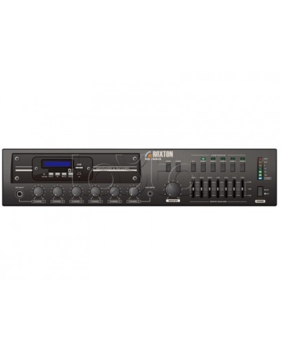 Микшер-усилитель 480 Вт ROXTON MX-480 в Ижевске Система оповещения и трансляции Roxton Pintop.ru