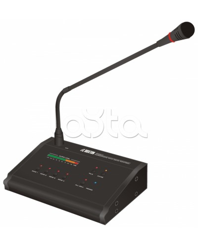 Микрофонная консоль ROXTON IP-A4012 в Ижевске Система оповещения и трансляции Roxton Pintop.ru