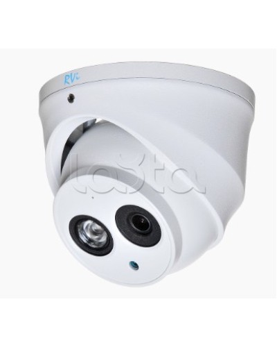 Камера видеонаблюдения купольная RVi-1ACE102A (6) white в Ижевске Аналоговые камеры Pintop.ru