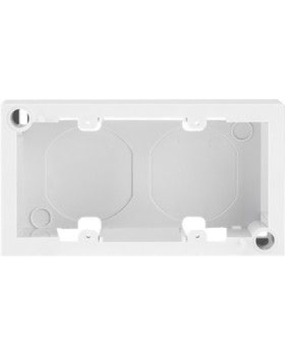 Короб накладной для лицевых панелей 80х150 под 4 модуля 45х22,5 Mosaic 03-0127 в Ижевске Распределительные коробки Pintop.ru