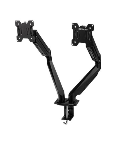 Кронштейн для двух мониторов 13-32, настольный с газлифтом, серия PROFI REXANT 38-0357 в Ижевске Системы видеонаблюдения Pintop.ru