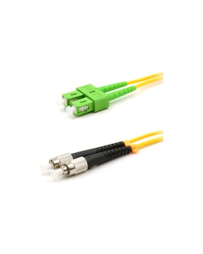 Патч-корд оптический переходной (SM), 9/125 (OS2), SC/APC-FC/UPC, (Duplex), PVC, 5м REXANT 50-2857-1 в Ижевске Патч-корды оптические Pintop.ru