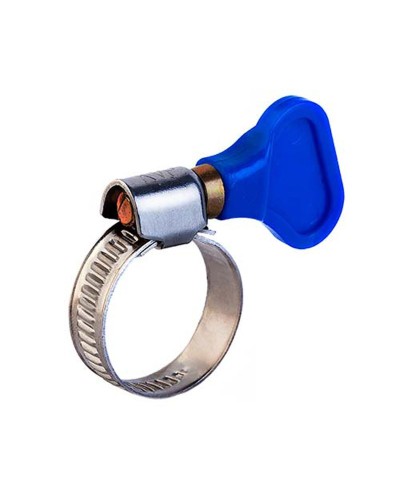 Хомут червячный 20-32/9-0,7мм, с ключом, нержавеющая сталь W2, (50 шт/уп) REXANT 07-0720-1 в Ижевске Стяжки-хомуты Pintop.ru