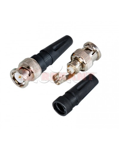 Разъем штекер BNC под винт с колпачком (02-001) (50шт/уп) REXANT 05-3071 в Ижевске Коннекторы Pintop.ru