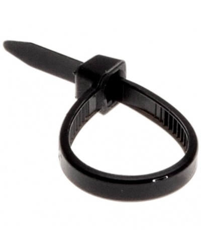 Хомут-стяжка нейлоновый 2.5х100 мм чёрный (100шт/уп) REXANT 07-0101 в Ижевске Стяжки-хомуты Pintop.ru