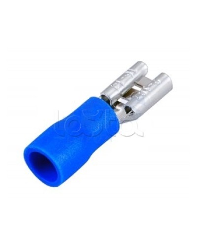 Клемма плоская изолированная 1.5-2.5 мм² (КПИ гнездо - 9мм) (100шт/уп) REXANT 08-0434 в Ижевске Клеммные колодки Pintop.ru