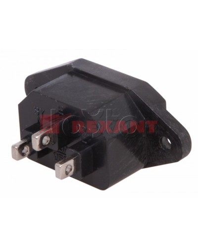 Гнездо сетевое на корпус (25шт/уп) REXANT 11-0001 в Ижевске Коннекторы Pintop.ru