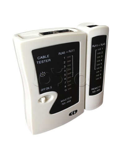 Тестер Кабеля RJ-45+RJ-11 (HT-C004) (TL-468) REXANT 12-1006 в Ижевске Тестеры для систем видеонаблюдения Pintop.ru