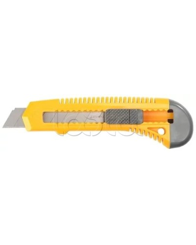 Нож с сегментированным лезвием 18 мм корпус пластик REXANT 12-4903 в Ижевске Аксессуары для кабель-канала Pintop.ru