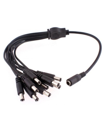 Разветвитель питания на 9 разъемов 2,1*5,5 мм REXANT (14-0317) в Ижевске Системы видеонаблюдения Pintop.ru