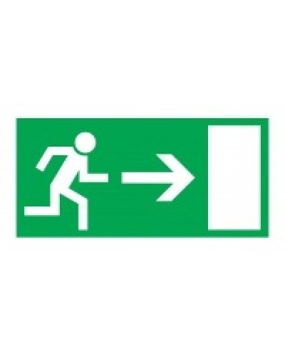 Знак эвакуационный Направление к эвакуационному выходу направо 100x300 (5шт/уп) REXANT 56-0027 в Ижевске Дополнительное оборудование для ОПС Pintop.ru