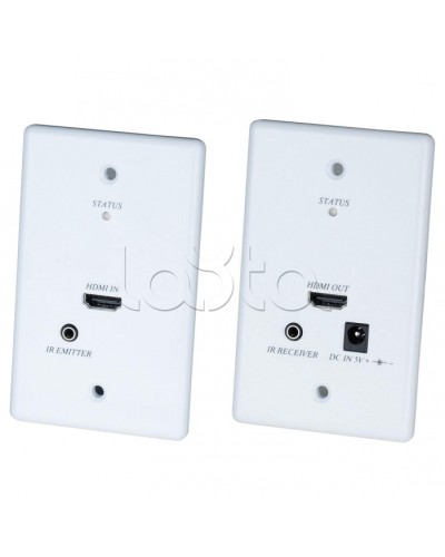 Комплект передачи HDMI с обратным ИК-повторителем SC&T HW01 в Ижевске Видеоусилители, Модуляторы, Делители Pintop.ru