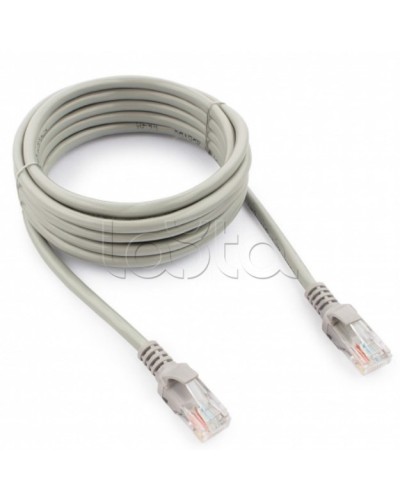 Коммутационный шнур категории, 5e U/UTP , 4х2х(7х0,21), LSZH, 3м, серый SPL (500081) в Ижевске Патч-корды и пигтейлы Pintop.ru