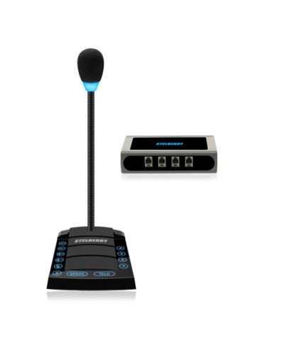 Устройства переговорное 4-канальное STELBERRY S-740 в Ижевске Переговорные устройства Pintop.ru