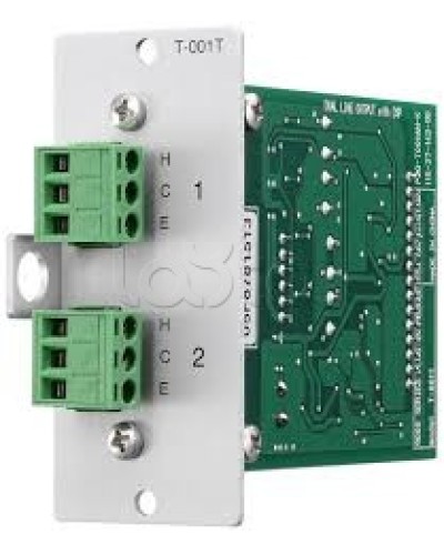 Модуль выходной 2-mic/line с DSP-процессором TOA T-001T в Ижевске Системы оповещения и трансляции TOA Pintop.ru