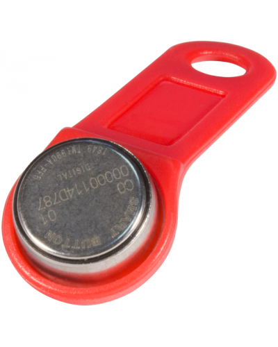 Ключ Tantos TM1990A iButton TS (красный) в Ижевске Дополнительное оборудование для СКУД Pintop.ru