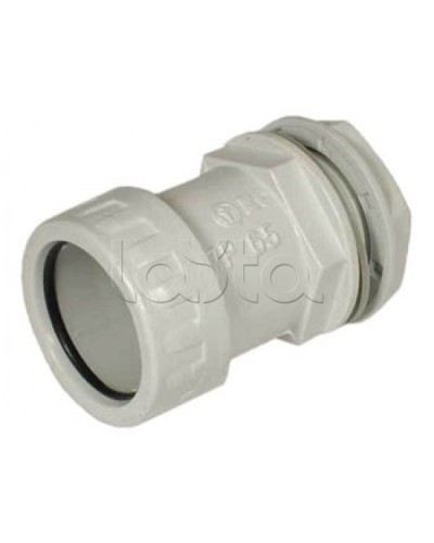 Муфта «труба-коробка» D20 мм, без галогена Экопласт 42720HF в Ижевске Аксессуары для труб (ОКЛ) Экопласт Pintop.ru