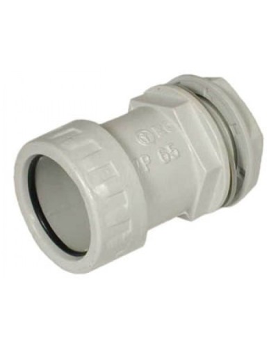 Муфта «труба-коробка» D25 мм , без галогена Экопласт 42725HF в Ижевске Аксессуары для труб (ОКЛ) Экопласт Pintop.ru