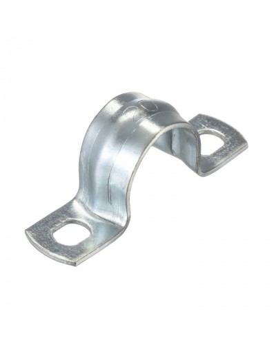 Скоба оцинк. с двумя отверстиями, для трубы D20мм (5шт) Экопласт (43620-5) - Скоба оцинкованная с двумя отверстиями, для трубы D20мм (5шт) Экопласт в Ижевске Держатели, клипсы, скобы Pintop.ru