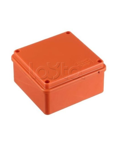 Коробка распределительная без сальников о/п 100х100х55, 6 вых., без галогена Экопласт 44057HF в Ижевске Распределительные коробки Pintop.ru