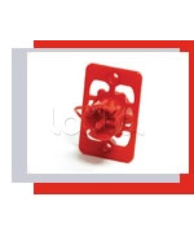 Втулка концевая для заливки в бетон 20/32мм (красный) Экопласт 44608 в Ижевске Крепежные изделия Pintop.ru