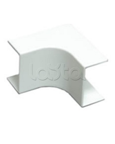 Угол внутренний плавный стандарт TIA 20х12,5 мм Экопласт 72114R в Ижевске Аксессуары для кабель-канала Pintop.ru