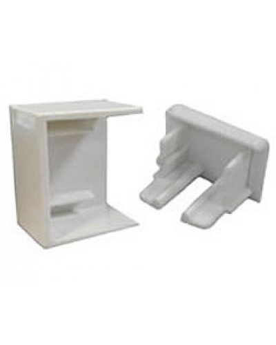 Заглушка 20х10мм (10шт) 2500шт. Экопласт 72801-10 в Ижевске Аксессуары для кабель-канала Pintop.ru