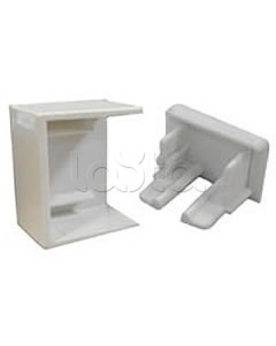 Заглушка для кабель-канала МЕХ, для сечения 40x16 Экопласт 72806 в Ижевске Аксессуары для кабель-канала Pintop.ru