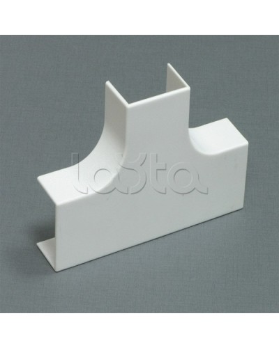 Тройник плавный стандарт TIA 60х40 мм Экопласт 76415R в Ижевске Аксессуары для кабель-канала Pintop.ru