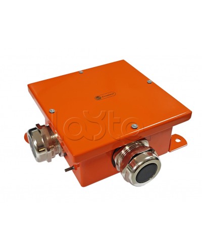 Экопласт SMB165 Коробка металл, огн. E-110,о/п 164х164х65, IP66, 4P, (2,5-25 мм2), оранж. в Ижевске Распределительные коробки Pintop.ru