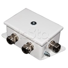 Коробка монтажная огнестойкая Гефест КМ-О (12к)-IP66-d, четыре ввода 120х80х68