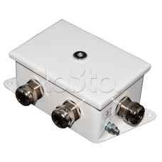 Коробка монтажная огнестойкая Гефест КМ-О (12к)-IP66-d, четыре ввода 120х80х68