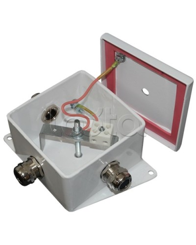 Коробка монтажная огнестойкая Гефест КМ-О (6к)-IP66 дваввода 100х100 в Ижевске Распределительные коробки Pintop.ru