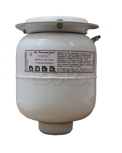 Модуль порошкового пожаротушения термостойкого исполнения Источник-плюс Тунгус-МПП(Н-Т1)-2,7(н)-И-ГЭ-У2 в Ижевске Модули порошковые Pintop.ru