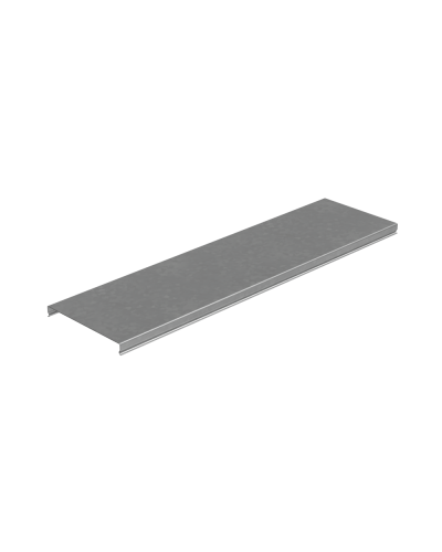 Крышка лотка 150х0,8 L2000 мм ПЛЮС INOX304 КМ-Профиль (KLplus150-0.8-2000 INOX304) в Ижевске Аксессуары для лотков Pintop.ru