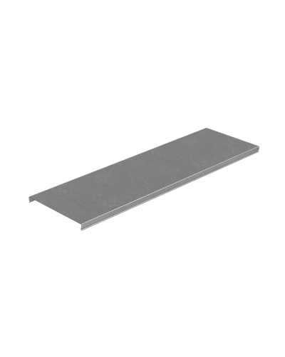 Крышка лотка 200х1,0 L2500 мм ПЛЮС INOX304 КМ-Профиль (KLplus200-1.0-2500 INOX304) в Ижевске Аксессуары для лотков Pintop.ru