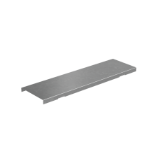 Крышка на вертикальный Т-ответвитель переходник 100-200 мм с разворотом трассы на 90 гр. "ПЛЮС" (нижняя часть больше исходной) INOX304 КМ-Профиль (KTDPVplus90-100-200 INOX304)